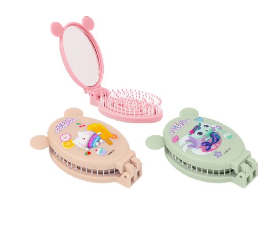 Gabby's Dollhouse Katlanabilir Aynalı Tarak