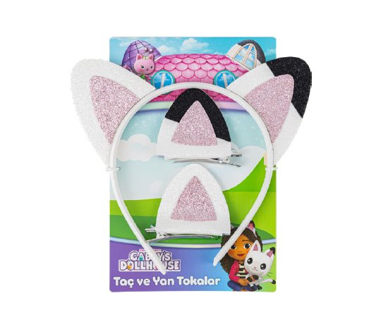 Gabby's Dollhouse Taç ve Toka Seti