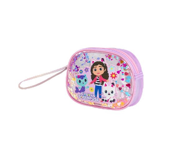 Gabby's Dollhouse Pullu Makyaj Çantası