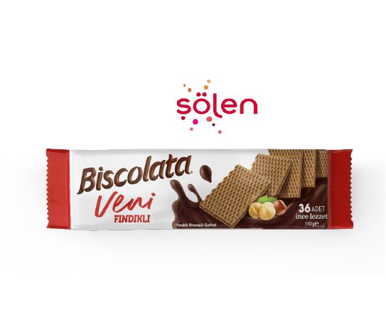 Biscolata Veni Fındık Kremalı Gofret