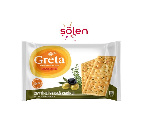 Greta Zeytinli ve Dağ Kekikli Kraker