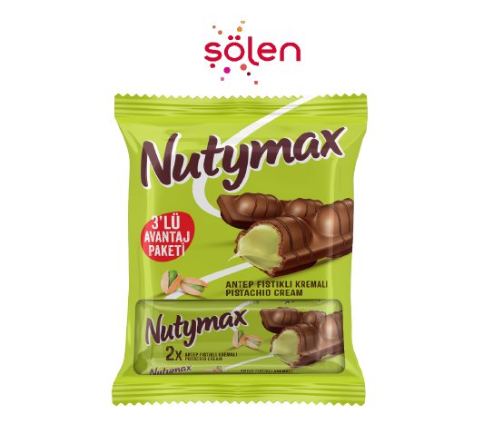 Nutymax Antep Fıstıklı Kremalı Gofret