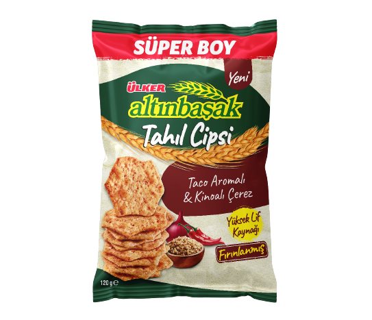 Altınbaşak Taco Aromalı &amp; Kinoalı Kraker Ülker