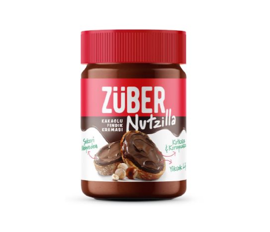 Züber Nutzilla Kakaolu Fındık Kreması