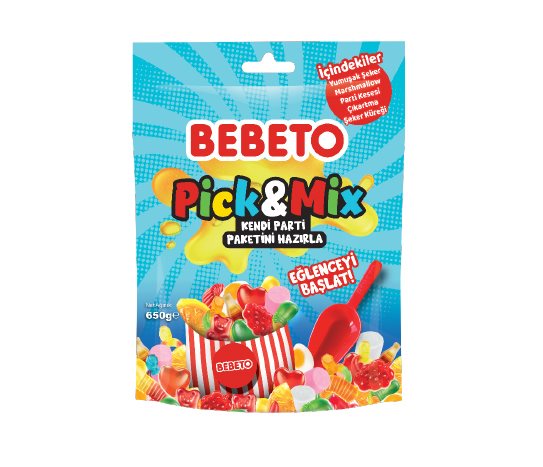 Bebeto Pick &amp; Mix Marshmallow/Yumuşak Şeker
