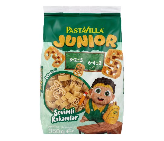 PastaVilla Junior Sevimli Rakamlar Makarnası
