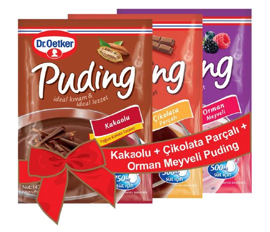 Dr.Oetker 3'lü Puding