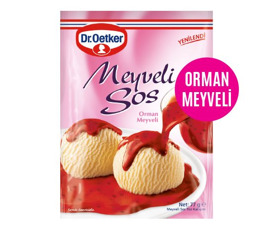 Dr. Oetker Meyveli Sos