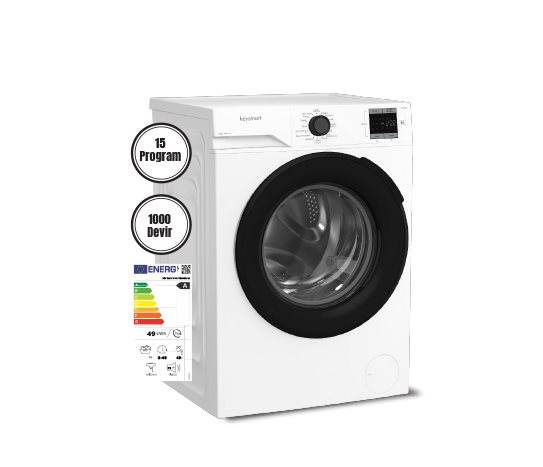 Keysmart 9 KG ÇAMAŞIR MAKİNESİ KEY 910 CM