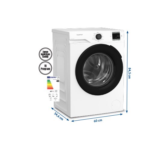 Keysmart 8 KG ÇAMAŞIR MAKİNESİ KEY 810 CM