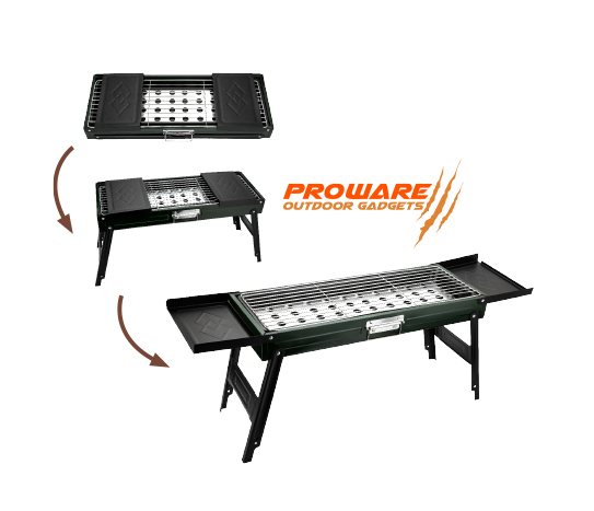 KATLANABİLİR PORTATİF KAMP MANGALI