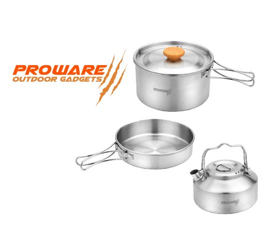 PASLANMAZ ÇELİK YEMEK PİŞİRME SETİ