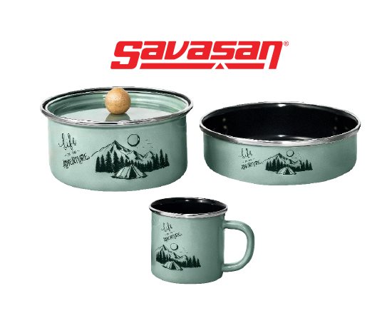 KAMP EMAYE YEMEK SETİ