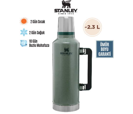 KLASİK VAKUMLU ÇELİK TERMOS