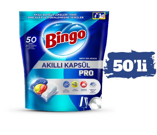 Bingo Pro Bulaşık Makinesi Kapsül
