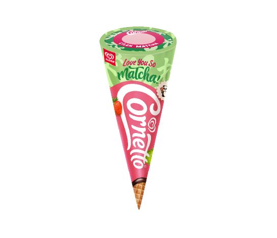 Cornetto Çilek-Matcha