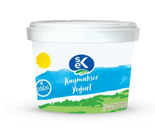 Sek Yarım Yağlı Yoğurt