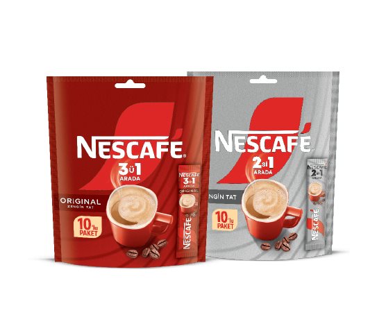 Nescafe Hazır Kahve 3’ ü/2’ si Bir Arada