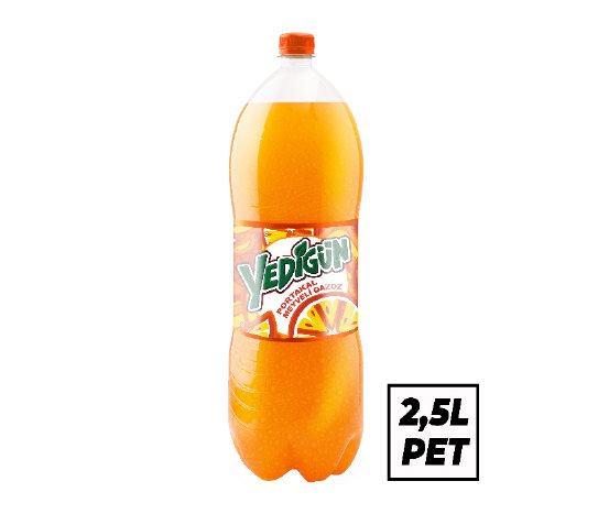 Yedigün Portakal Aromalı Gazlı İçecek
