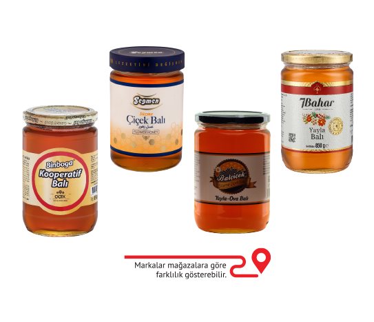 Binboğa - Seğmen - Balçiçek - 7bahar Süzme Çiçek Balı