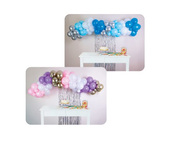 Dekorasyon Perdeli Balon Seti