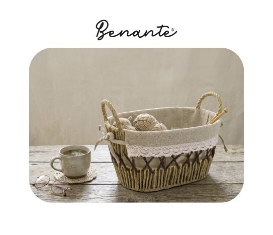 Örme Organizer Sepet ~30x21x16 cm