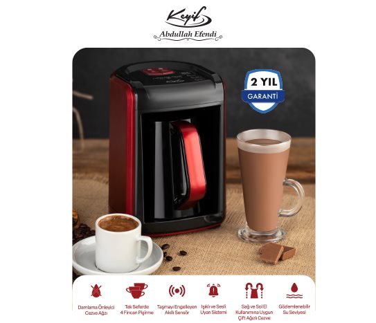 Közde Sütlü Türk Kahve Makinesi