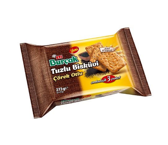 Eti Burçak Çörekotlu Tuzlu Bisküvi