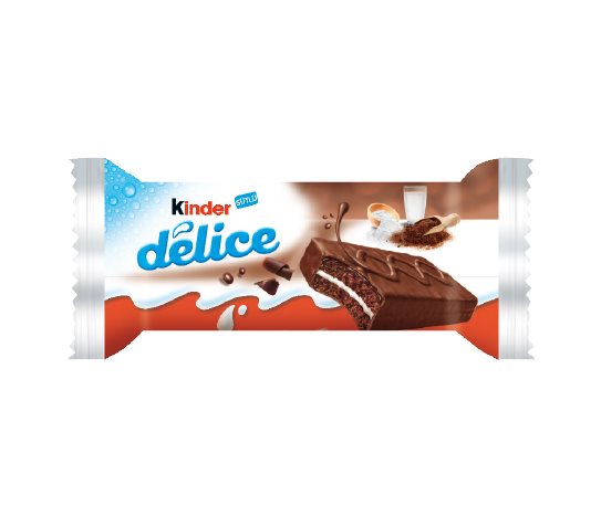 Kinder Delice Süt Dolgulu Çikolata Kaplamalı Kek
