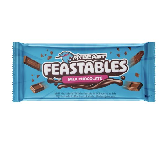 Mr.Beast Sütlü Tablet Çikolata