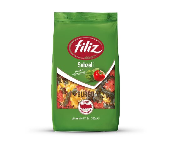 Filiz Sebzeli Burgu Makarna