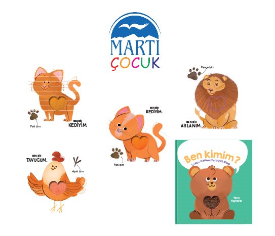 Martı Çocuk Dokulu Ben Kimim Kitabı