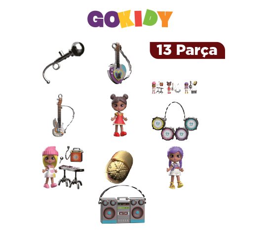 Gokidy Pop Grubu Oyuncak Çeşitleri