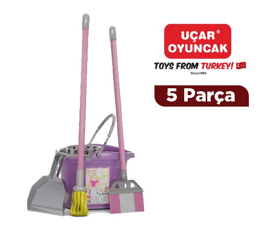 Uçar Oyuncak Oyuncak Temizlik Seti