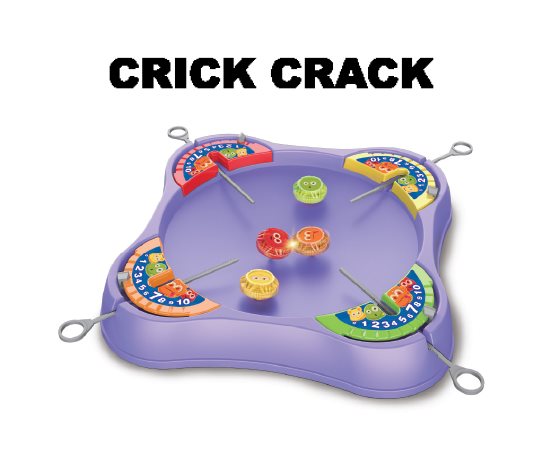 Crick Crack 4’lü Çek Bırak Dönen Yarış Oyunu