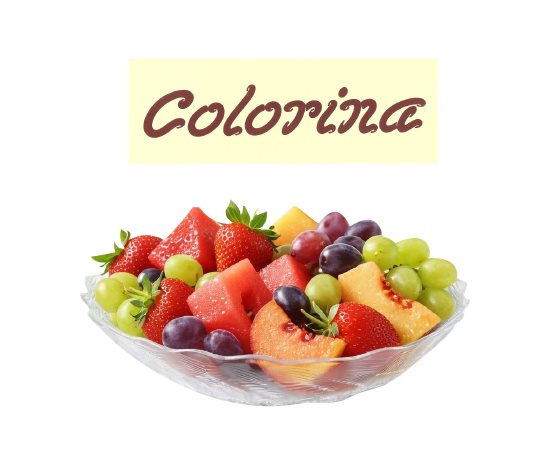 Colorina Cam Gravürlü Kayık Tabak ~20 cm