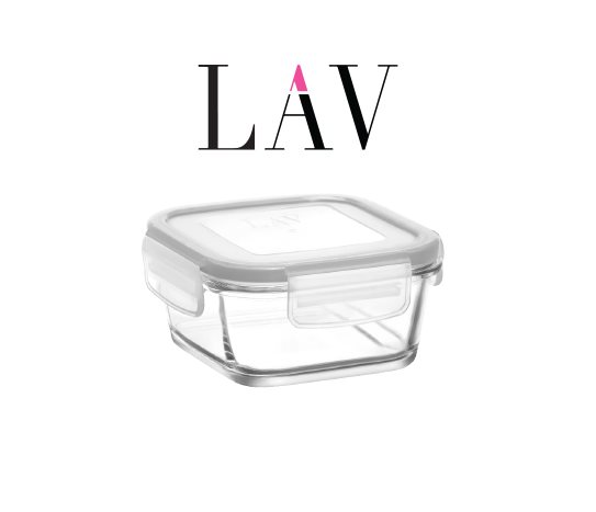 Lav Kilitli Saklama Kabı ~375 cc