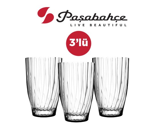 Paşabahçe Bouquet Meşrubat Bardağı ~350 cc