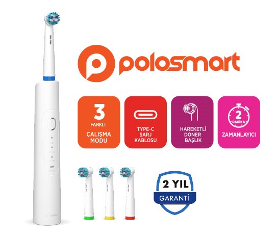 Polosmart Şarjlı Diş Fırçası