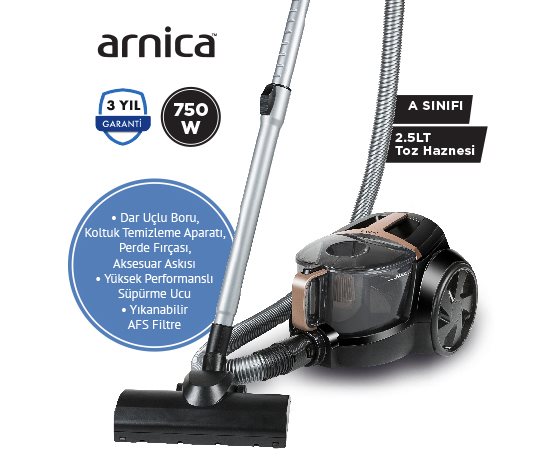 Arnica Elektrikli Süpürge CYCLONE
