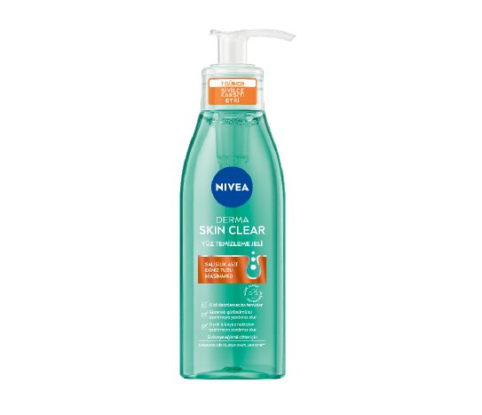 Nivea Derma Skin Clear Yüz Temizleme Jeli