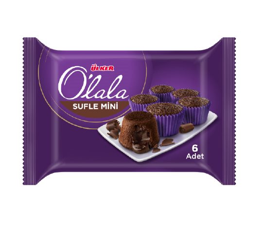 Ülker Olala Sufle Çikolata Soslu Mini Muffın Kek