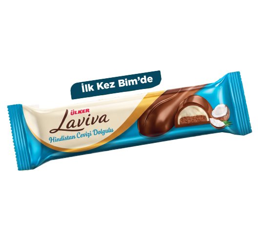 ÜLKER LAVİVA HİNDİSTAN CEVİZİ DOLGULU BAR