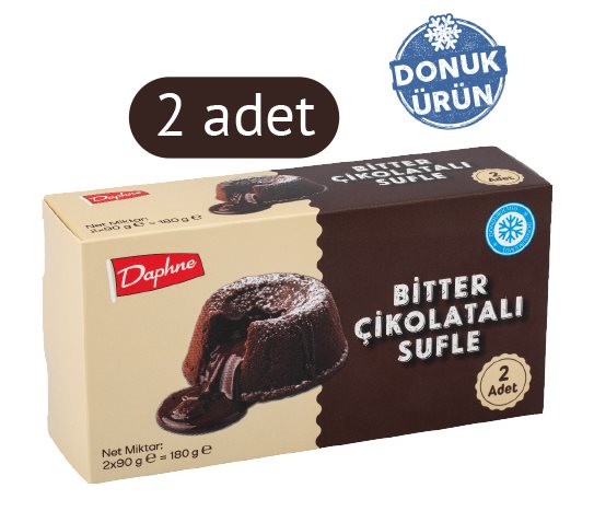 Daphne Bitter Çikolatalı Sufle