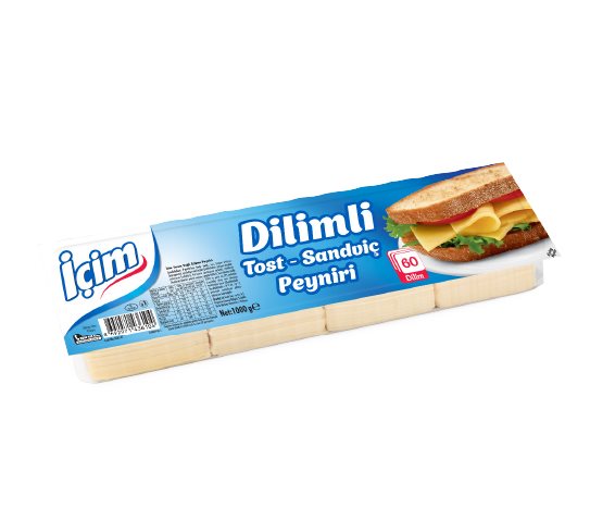 İçim Yarım Yağlı Dilimli Tost Peyniri