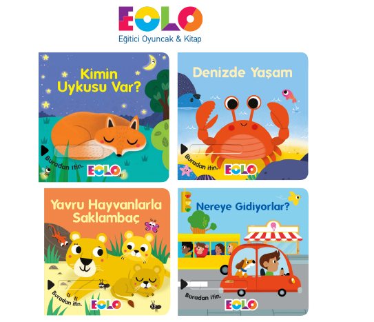 Eolo Hareketli Sürgülü Kitaplar