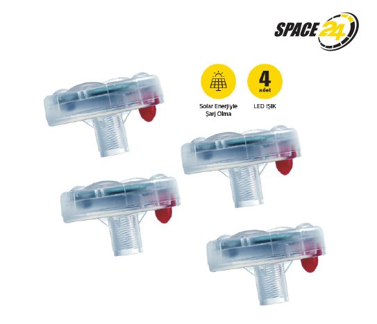 Space24 Solar Led Tekerlek Işığı