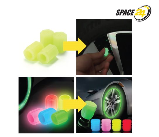 Space24 Tekerlek Etiketi ve Sibop Kapağı Seti