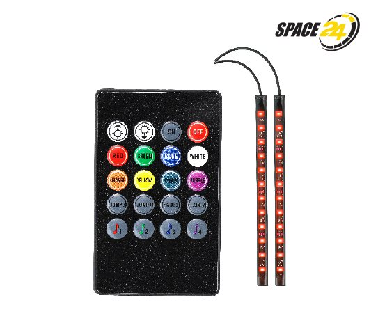 Space24 Araç İçi Led 2’li Aydınlatma