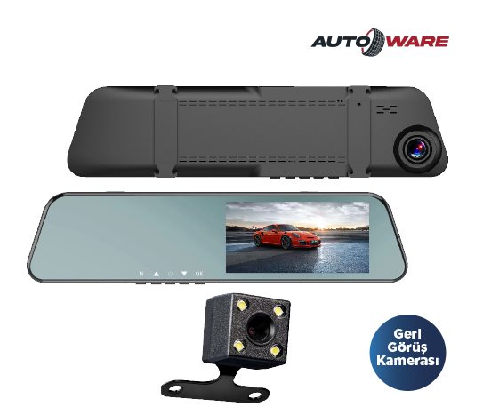 Autoware Araç İçi Kameralı Dikiz Aynası